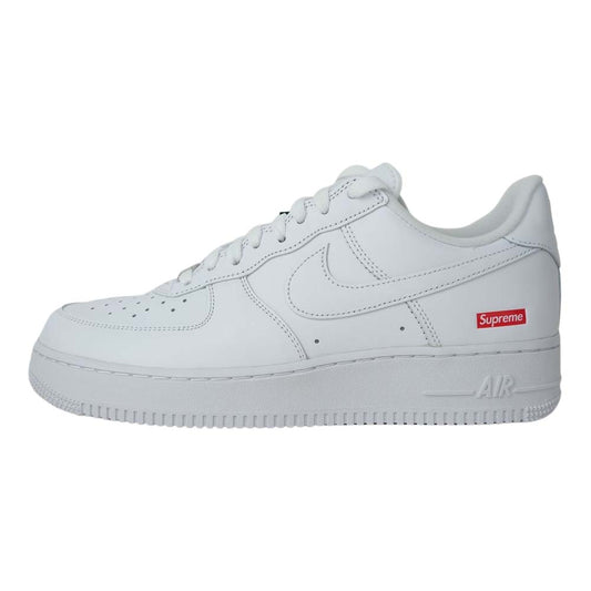 Supreme シュプリーム CU9225-100 × NIKE AIR FORCE 1 Low SP ナイキエアフォース ワン ロー ホワイト系【新古品】【未使用】【中古】
