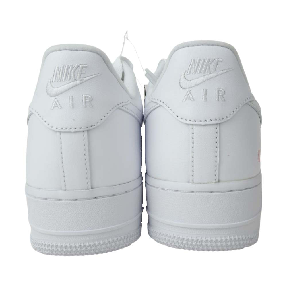 Supreme シュプリーム CU9225-100 × NIKE AIR FORCE 1 Low SP ナイキエアフォース ワン ロー ホワイト系【新古品】【未使用】【中古】