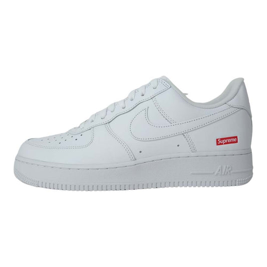 Supreme シュプリーム CU9225-100 × NIKE AIR FORCE 1 Low SP ナイキエアフォース ワン ロー ホワイト系 27.5cm【新古品】【未使用】【中古】