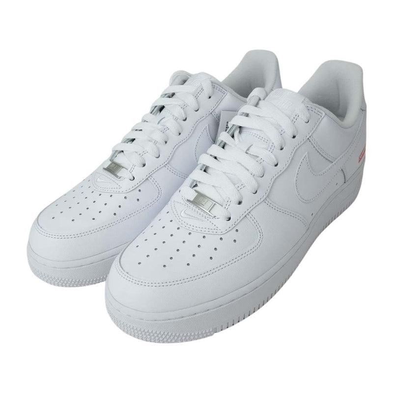 Supreme シュプリーム CU9225-100 × NIKE AIR FORCE 1 Low SP ナイキエアフォース ワン ロー ホワイト系 27.5cm【新古品】【未使用】【中古】