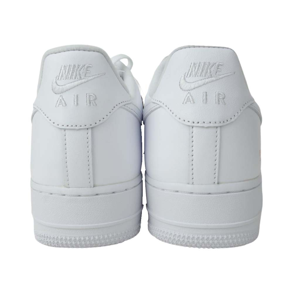 Supreme シュプリーム CU9225-100 × NIKE AIR FORCE 1 Low SP ナイキエアフォース ワン ロー ホワイト系 28cm【新古品】【未使用】【中古】