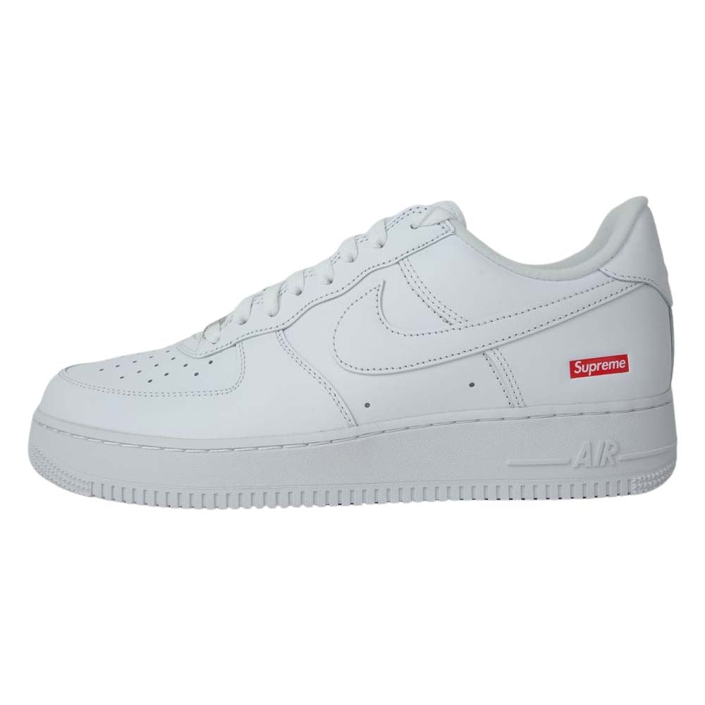 Supreme シュプリーム CU9225-100 × NIKE AIR FORCE 1 Low SP ナイキエアフォース ワン ロー ホワイト系 28cm【新古品】【未使用】【中古】