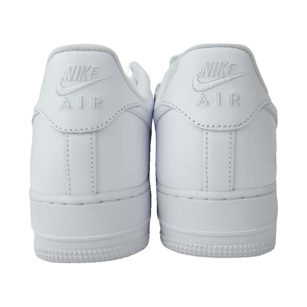 Supreme シュプリーム CU9225-100 × NIKE AIR FORCE 1 Low SP ナイキエアフォース ワン ロー ホワイト系 28cm【新古品】【未使用】【中古】