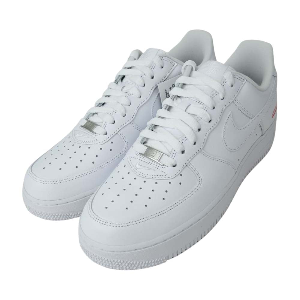 Supreme シュプリーム CU9225-100 × NIKE AIR FORCE 1 Low SP ナイキエアフォース ワン ロー ホワイト系 27.5cm【新古品】【未使用】【中古】