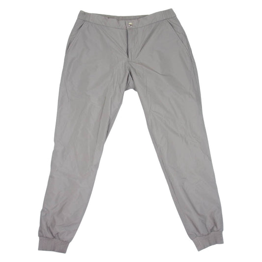 1piu1uguale3 ウノピュウノウグァーレトレ 20AW MRP429 RIB PT エアロモノストレッチ ナイロン リブ パンツ グレージュ V【美品】【中古】