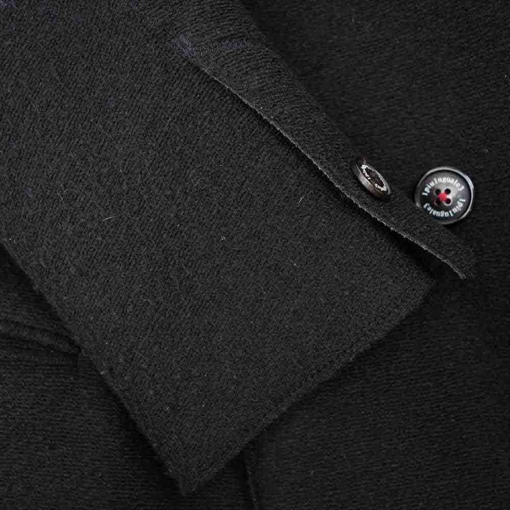 1piu1uguale3 ウノピュウノウグァーレトレ MRC045 WOOL BONDING CHESTER COATウール ボンディング ダブルブレスト チェスター コート ブラック系 V【中古】