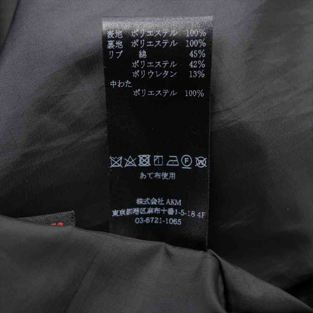 1piu1uguale3 ウノピュウノウグァーレトレ MRC105 NEXT WRAP HOODED BLACK THERMOLITE 中綿 ラップ コート ブラック系 VI【美品】【中古】