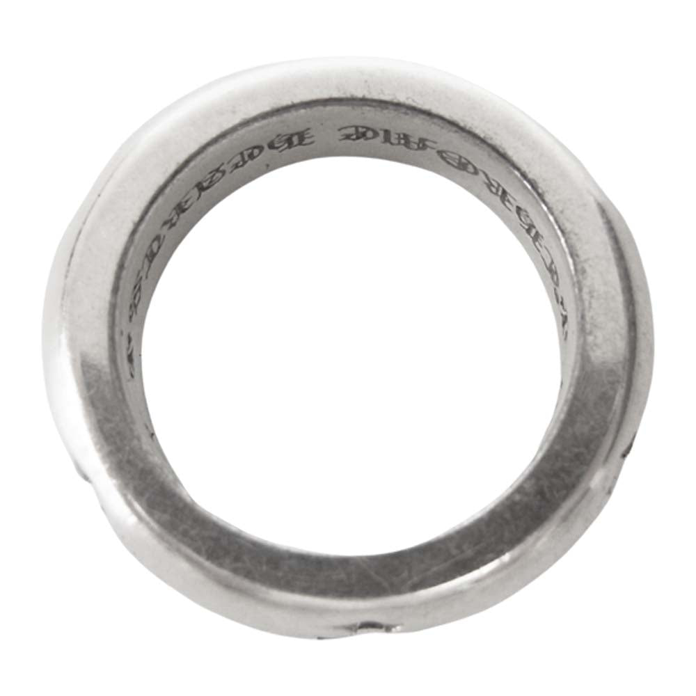 CHROME HEARTS クロムハーツ（原本有） NEGATIVE CH PLUS RING ネガティブ CHプラス リング シルバー系 4号程度【中古】