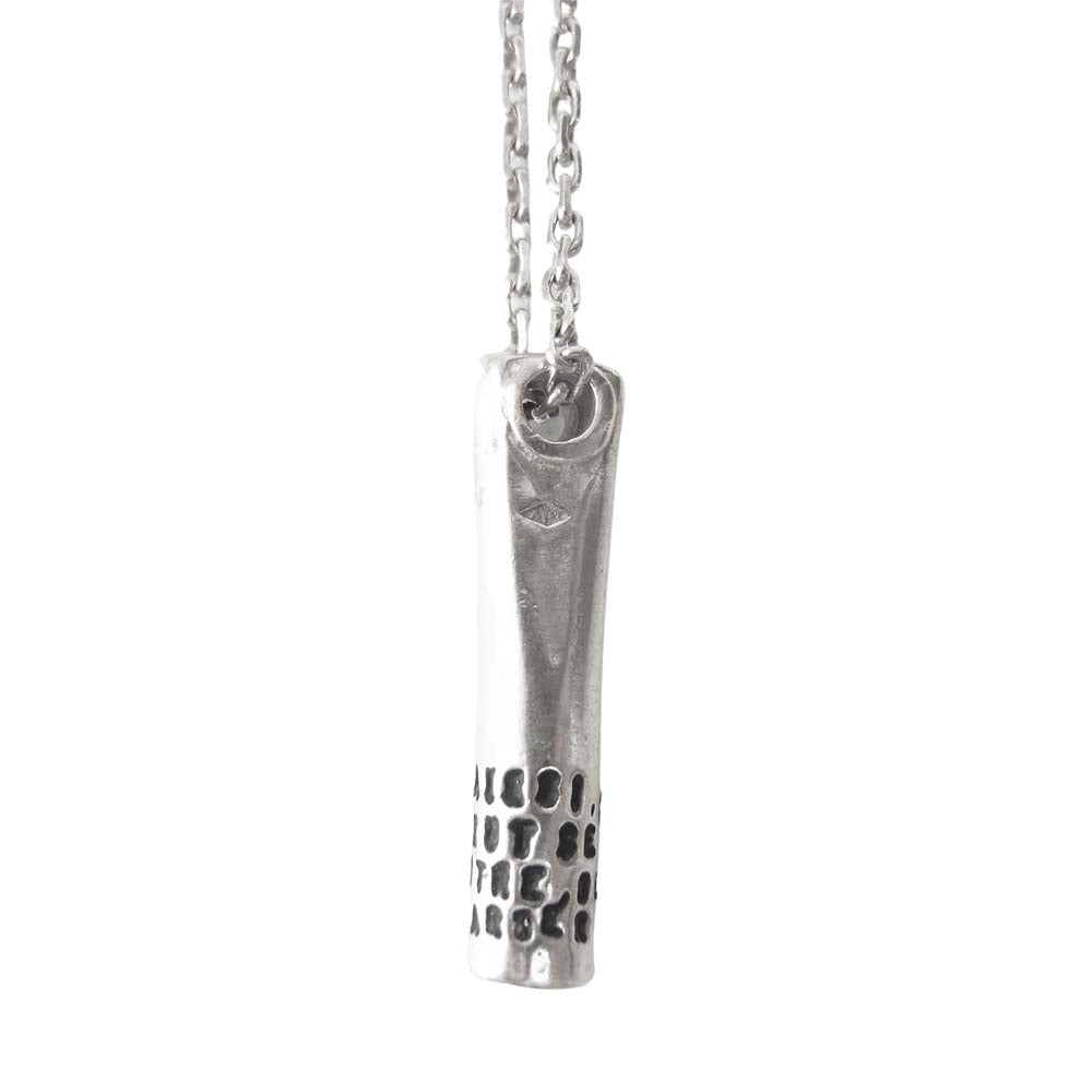 セルジュトラヴァル REFLET NECKLACE 反射 ロゴ ネックレス シルバー系【中古】