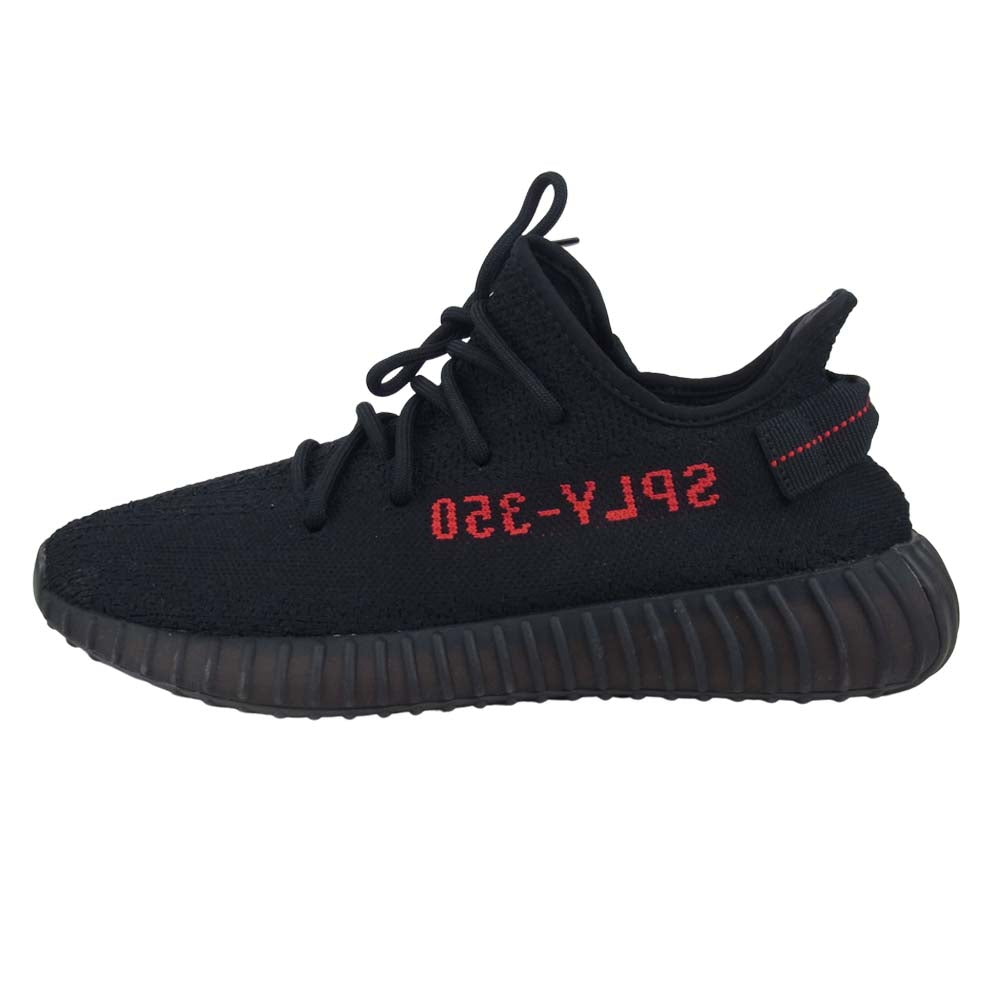 adidas アディダス CP9652 YEEZY BOOST イージーブースト 350 V2 コアブラック/レッド ブラック系 27.5㎝【美品】【中古】