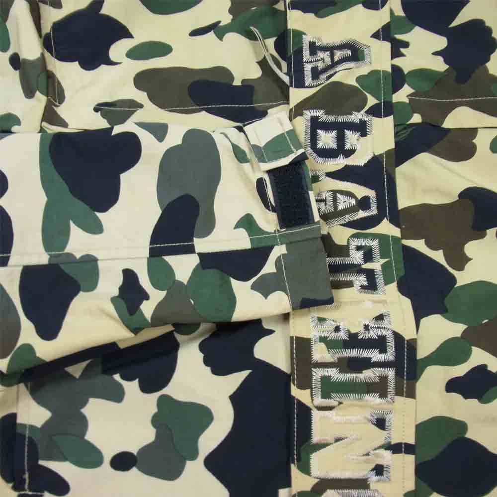 A BATHING APE アベイシングエイプ 1st Camo ナイロン ジャケット 迷彩 カモ ベージュ系 M【中古】