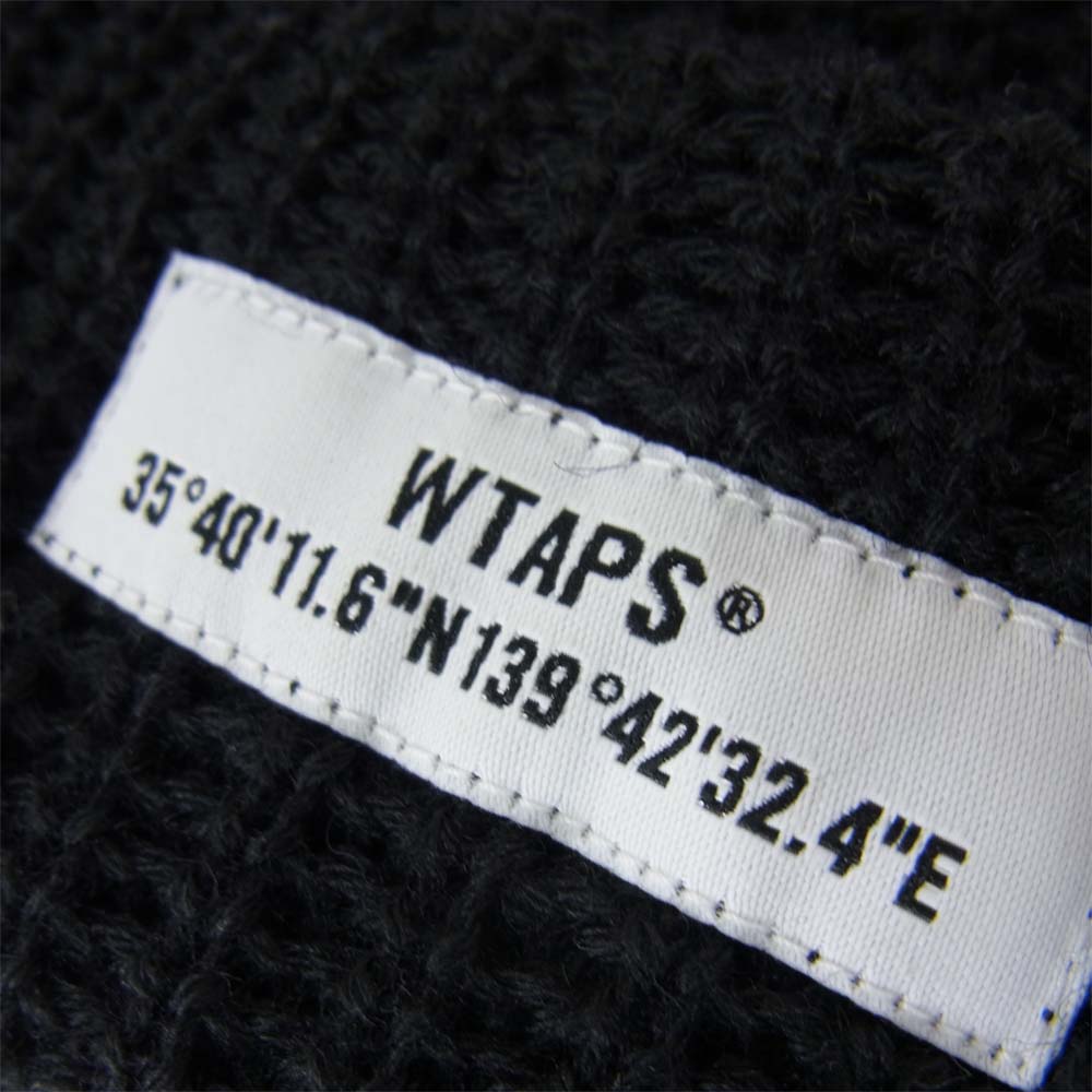WTAPS ダブルタップス 202MATD-HT01 BEANIE ビーニー ニット帽 ブラック系 F【中古】