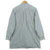 COMOLI コモリ 15F-02002 ノーカラー ストライプ 長袖 シャツ コットン 日本製 ネイビー系 ホワイト系 1【中古】