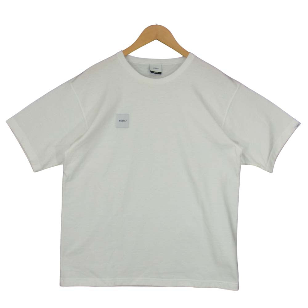 WTAPS ダブルタップス 202ATDT-CSM01 HOME BASE SS COPO ホーム ベース タグ 刺繍 Tシャツ ホワイト系 02【中古】