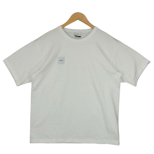 WTAPS ダブルタップス 202ATDT-CSM01 HOME BASE SS COPO ホーム ベース タグ 刺繍 Tシャツ ホワイト系 02【中古】