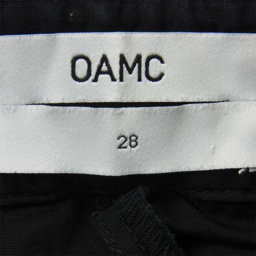 オーエーエムシー Cropped Isle Pant クロップド イージー パンツ ブラック系 28【中古】