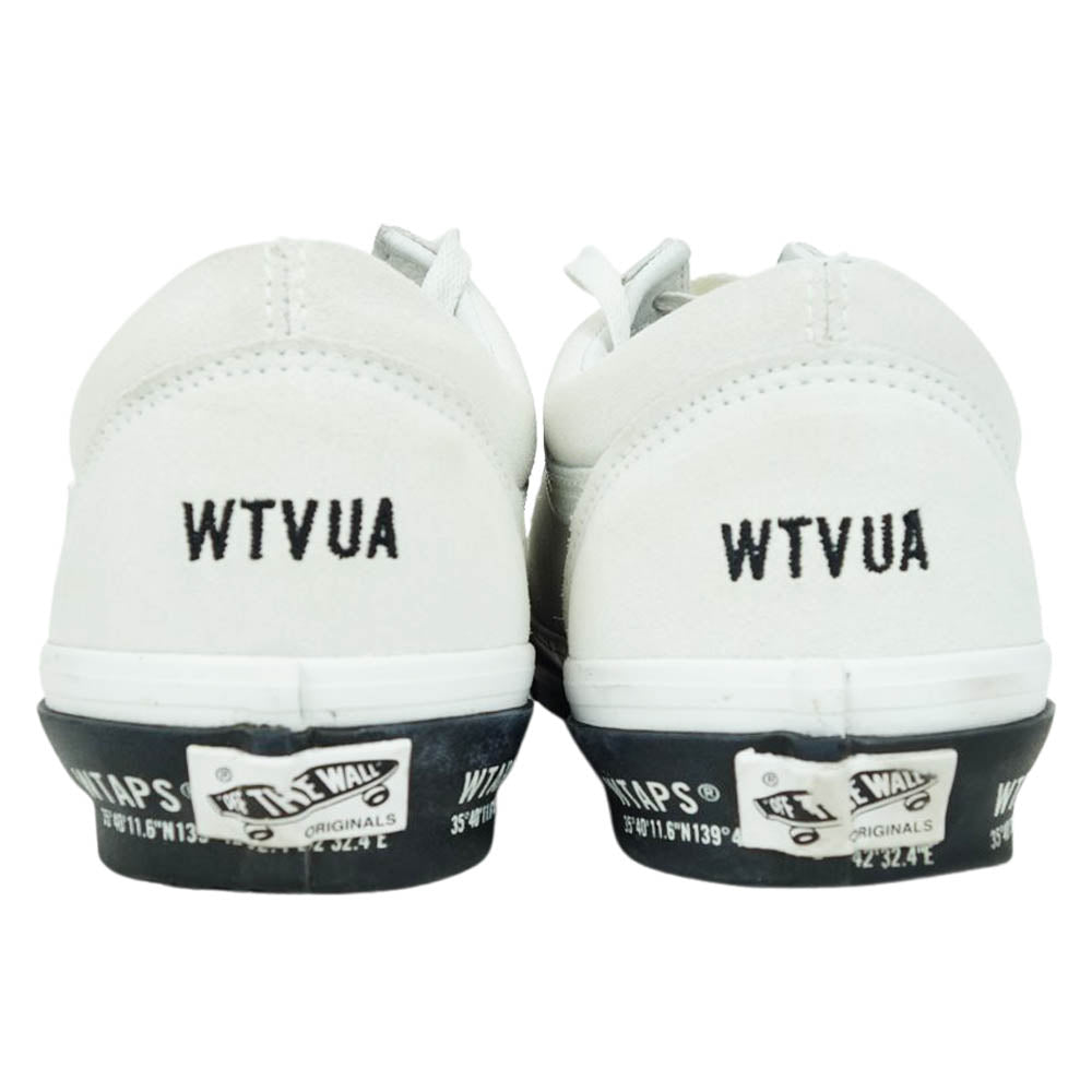 WTAPS ダブルタップス 20AW × VANS ヴァンズ OLD SKOOL オールド スクール オフホワイト系 27.5 cm【中古】