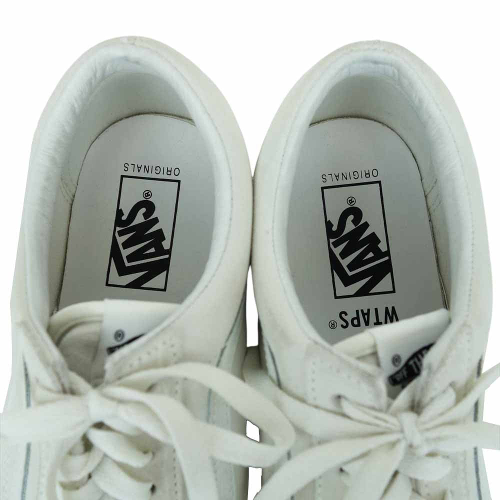 WTAPS ダブルタップス 20AW × VANS ヴァンズ OLD SKOOL オールド スクール オフホワイト系 27.5 cm【中古】