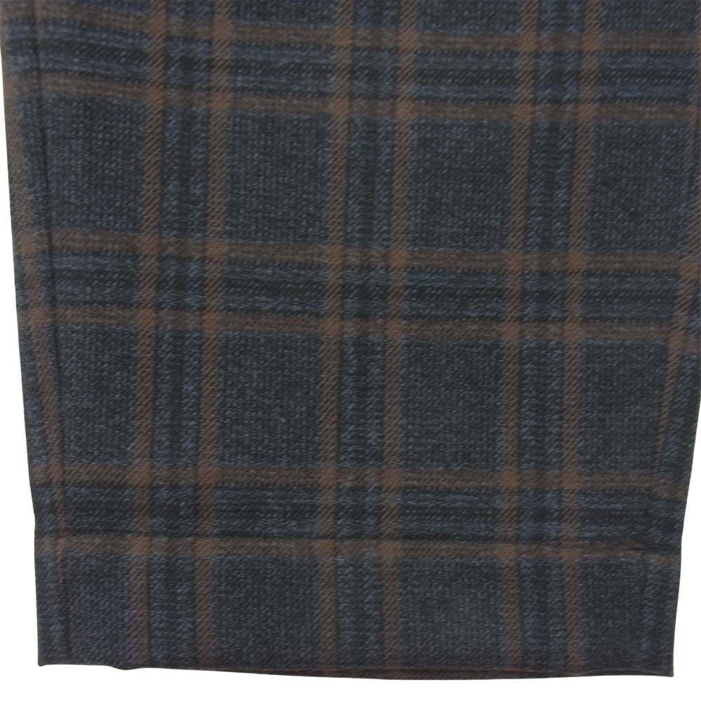 WTAPS ダブルタップス 202TQOT-PTM06 TUCK TROUSERS WOOL TWEED TEXTILE ウール ツイード ダック パンツ ネイビー系 S【中古】