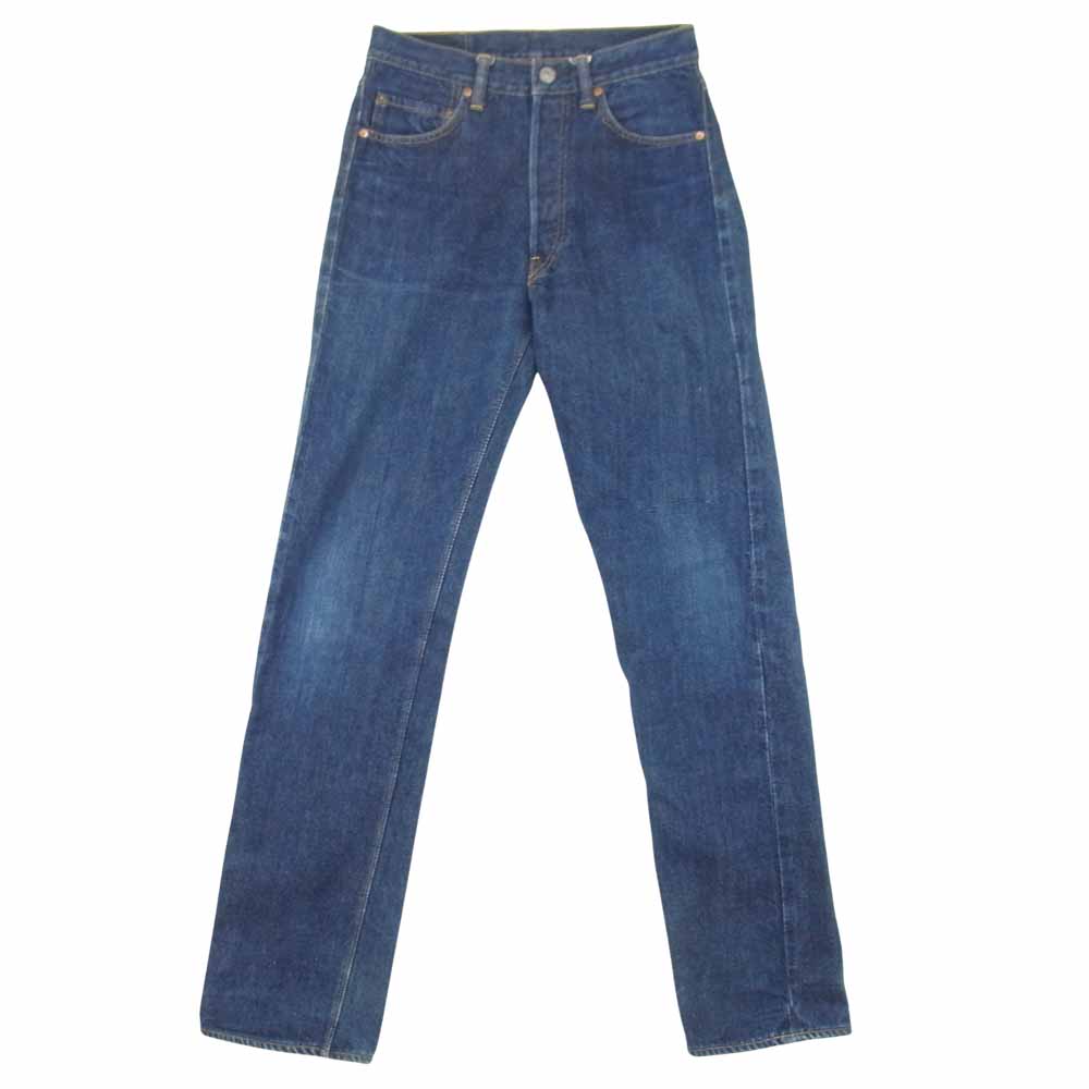 WAREHOUSE ウエアハウス LOT 1100 66モデル 紙パッチ GENUS 赤タブ インディゴブルー系 W29【中古】