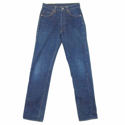 WAREHOUSE ウエアハウス LOT 1100 66モデル 紙パッチ GENUS 赤タブ インディゴブルー系 W29【中古】