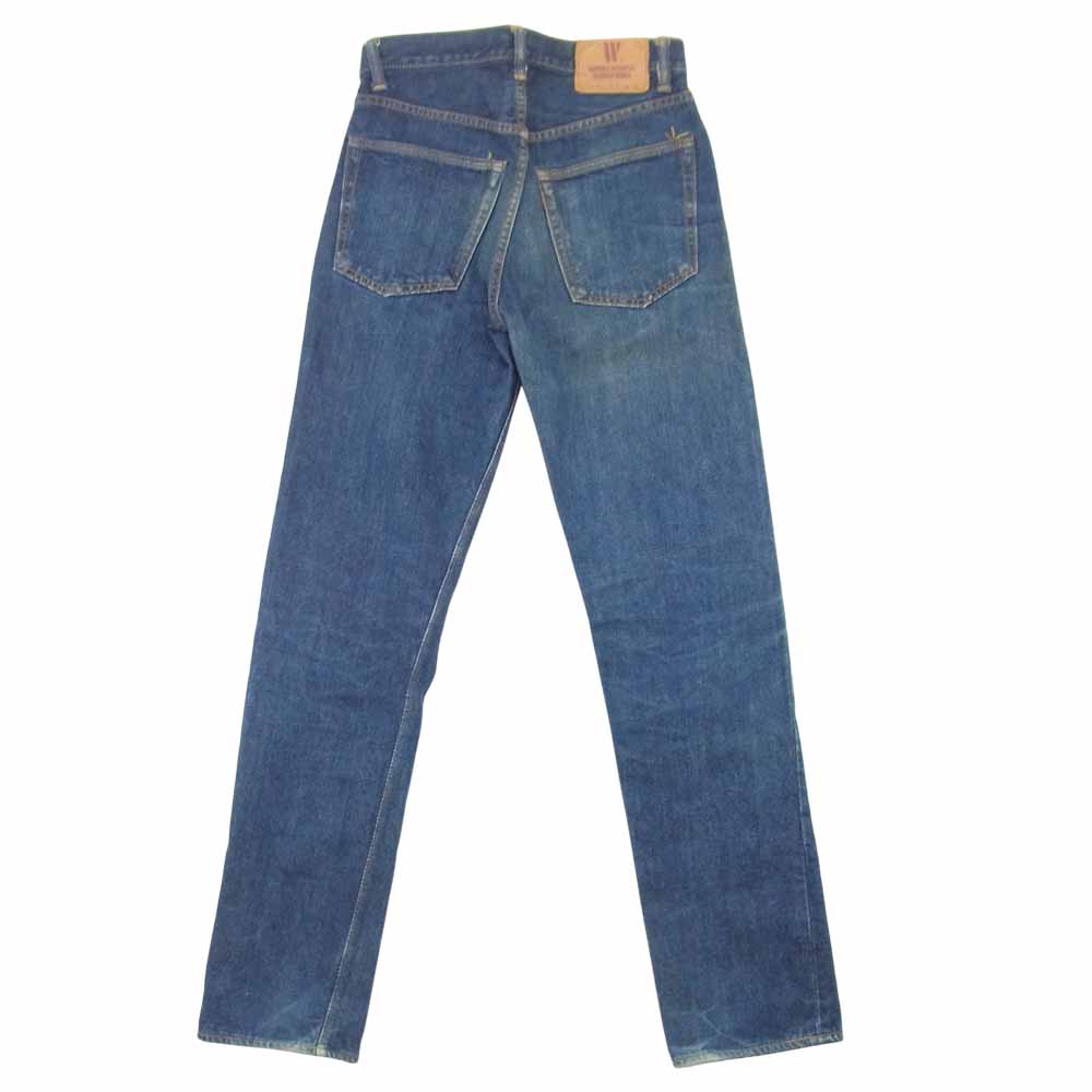 WAREHOUSE ウエアハウス LOT 1100 66モデル 紙パッチ GENUS 赤タブ インディゴブルー系 W29【中古】
