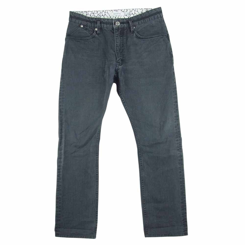 nonnative ノンネイティブ 18SS NN-P3313 DWELLER 5P JEANS USUAL FIT CHINO CLOTH ウオッシュ加工 チノ パンツ グレー系【中古】