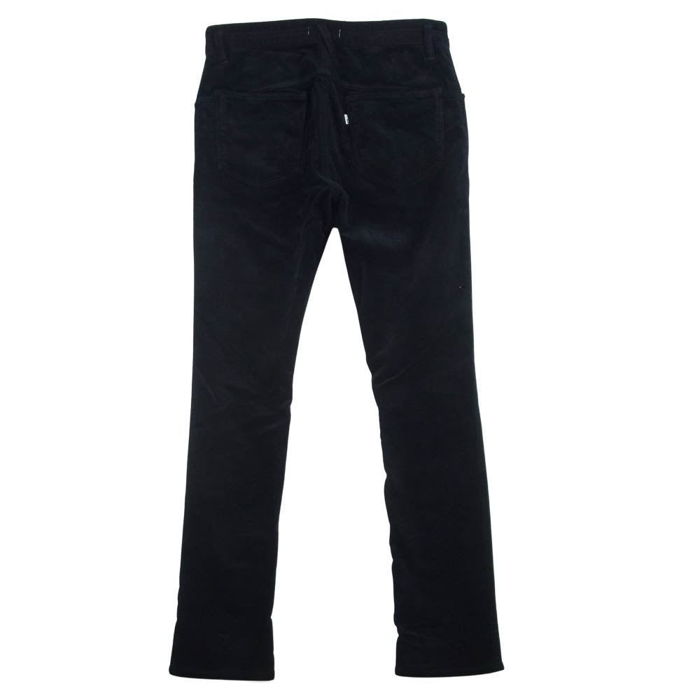 nonnative ノンネイティブ 18AW NN-P3428 DWELLER 5P JEANS DROPPED FIT C/P CORD STRETCH ストレッチ コーデュロイパンツ ブラック系【中古】