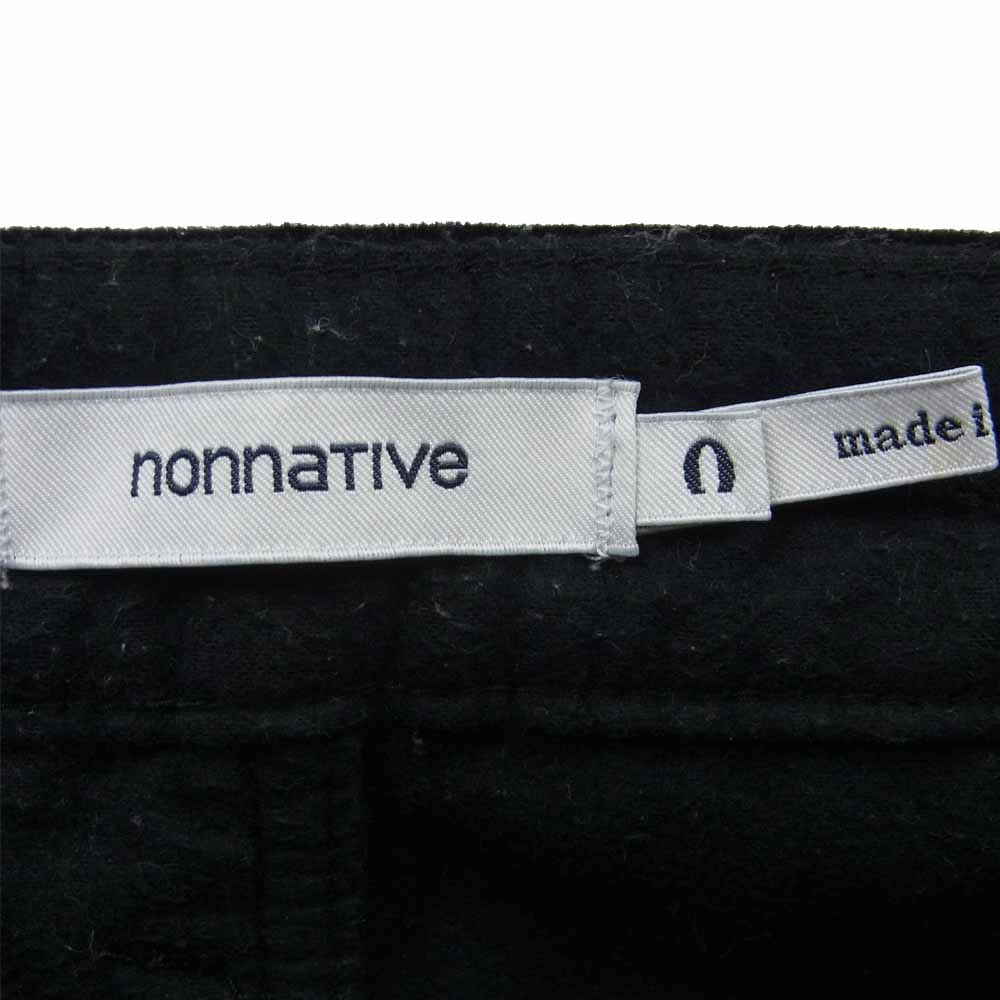 nonnative ノンネイティブ 18AW NN-P3428 DWELLER 5P JEANS DROPPED FIT C/P CORD STRETCH ストレッチ コーデュロイパンツ ブラック系【中古】