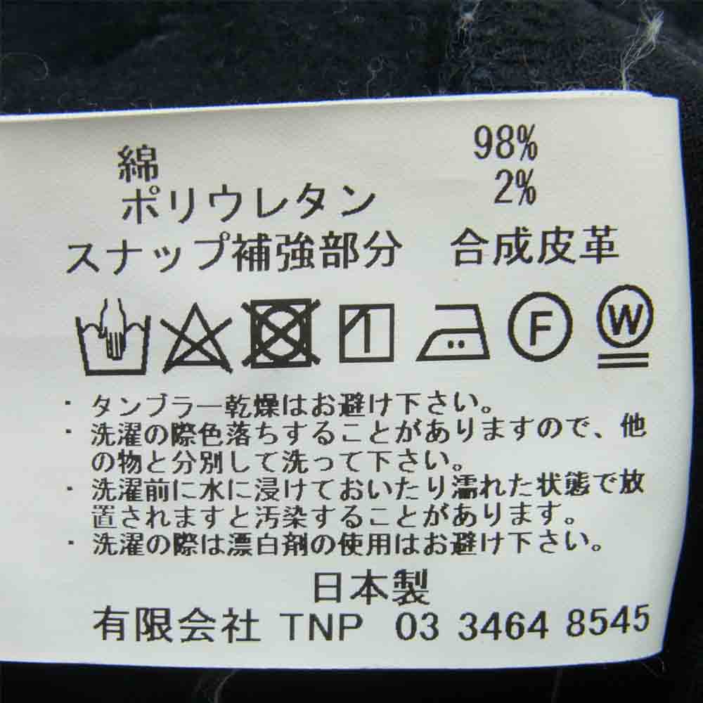 nonnative ノンネイティブ 18AW NN-P3428 DWELLER 5P JEANS DROPPED FIT C/P CORD STRETCH ストレッチ コーデュロイパンツ ブラック系【中古】