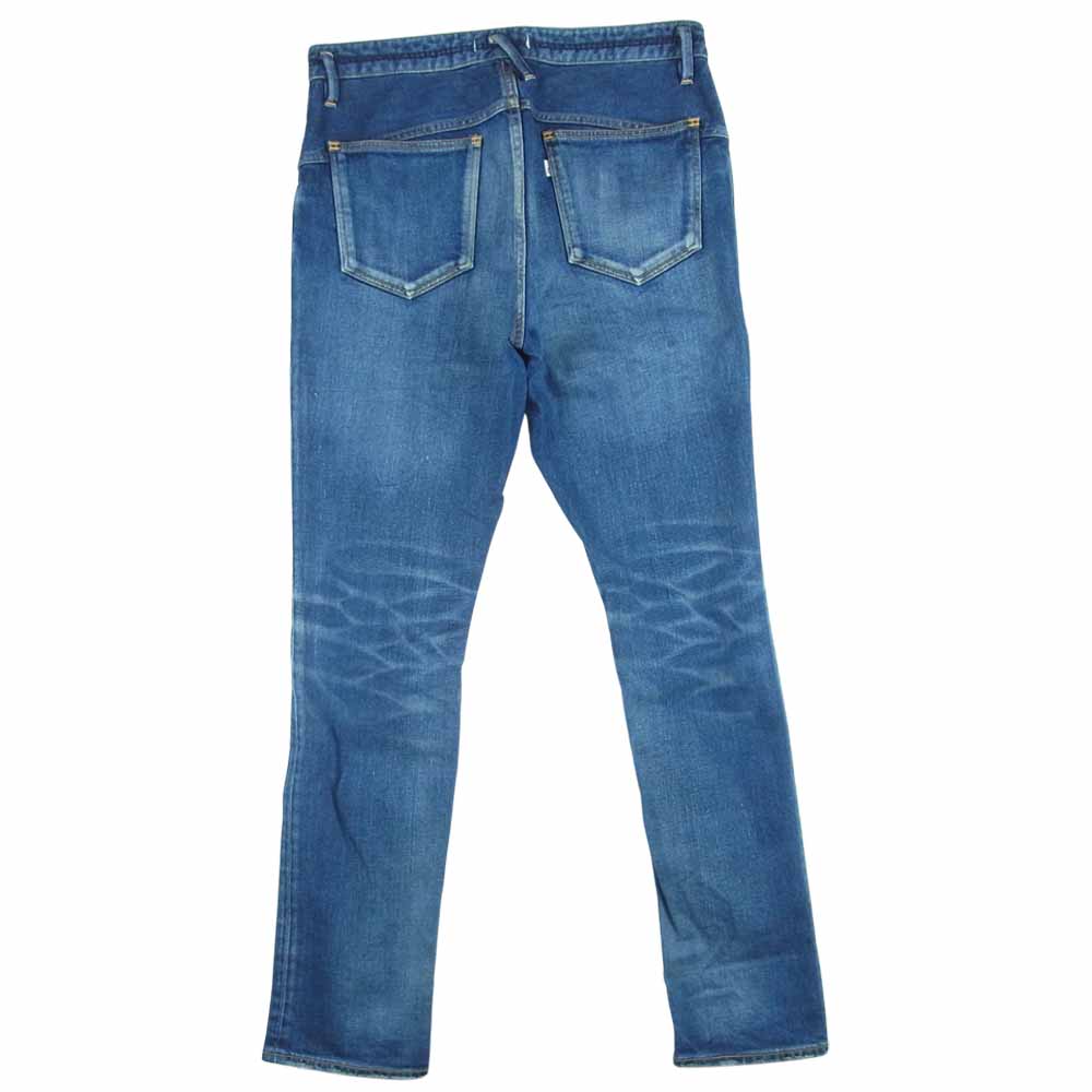 nonnative ノンネイティブ 18SS NN-P3307 DWELLER 5P JEANS ウォッシュ加工 デニム パンツ インディゴブルー系【中古】