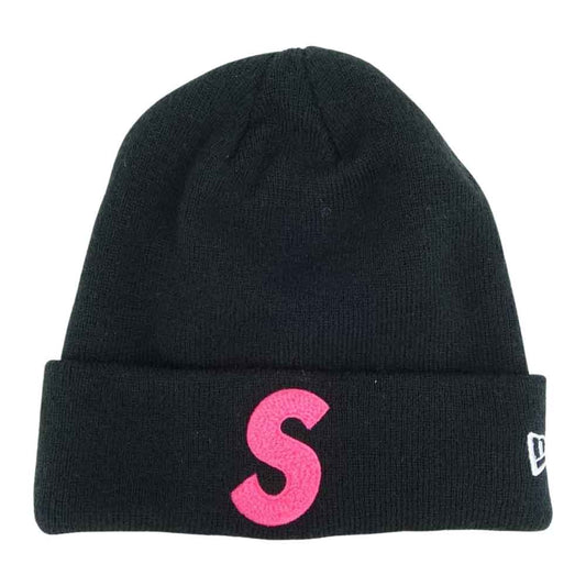 Supreme シュプリーム 19AW New Era S Logo Beanie ニューエラ Sロゴ ビーニー ブラック系【中古】
