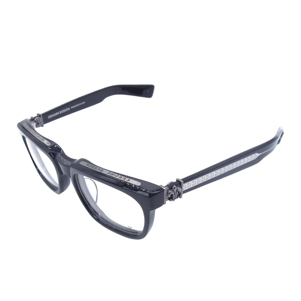 CHROME HEARTS クロムハーツ（原本無） SEE YOU IN TEA FU 眼鏡 メガネ アイウェア サングラス ブラック系【中古】