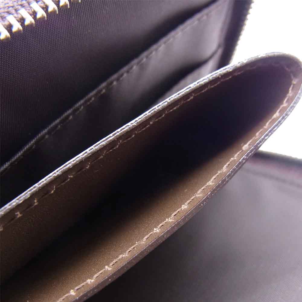 PORTER ポーター LIFT リフト L字ファスナー 財布 ダークブラウン系【極上美品】【中古】
