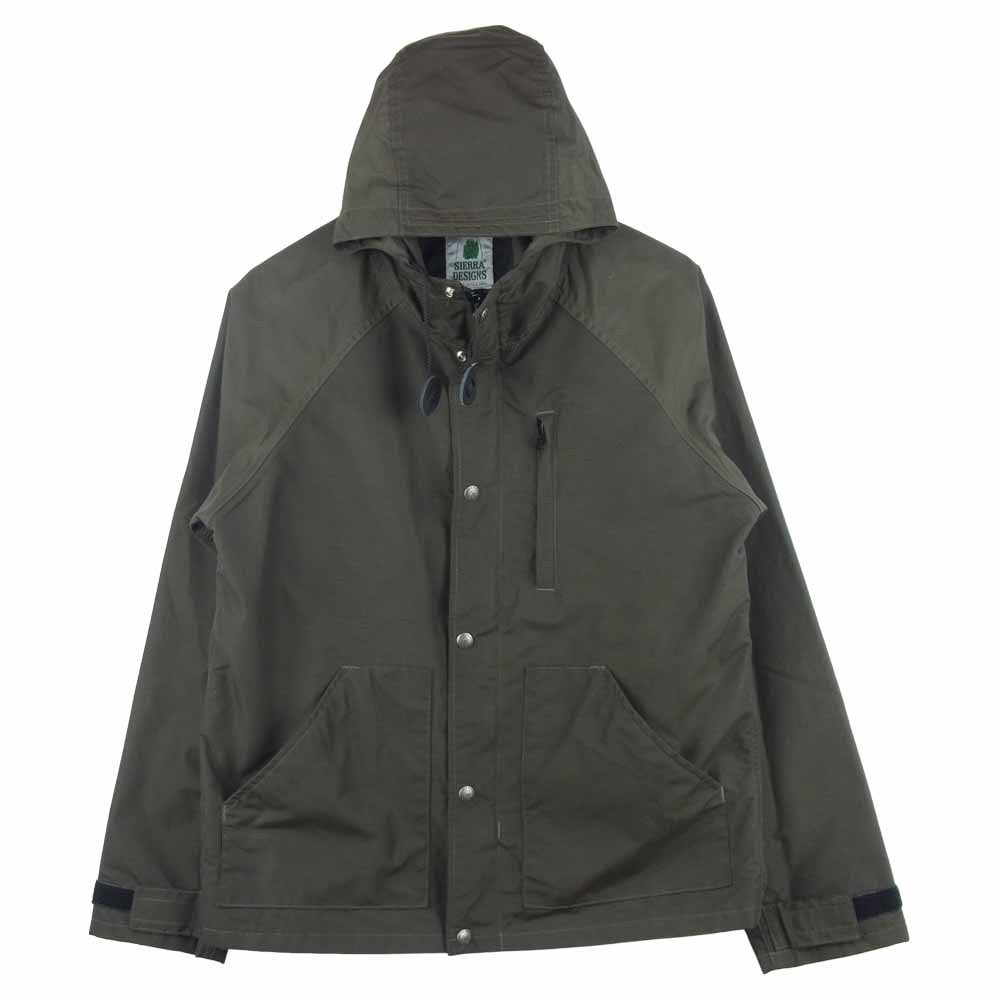 SIERRA DESIGNS シエラデザイン 7210K USA製 Light Parka マウンテン ライト パーカー カーキ系 M【中古】