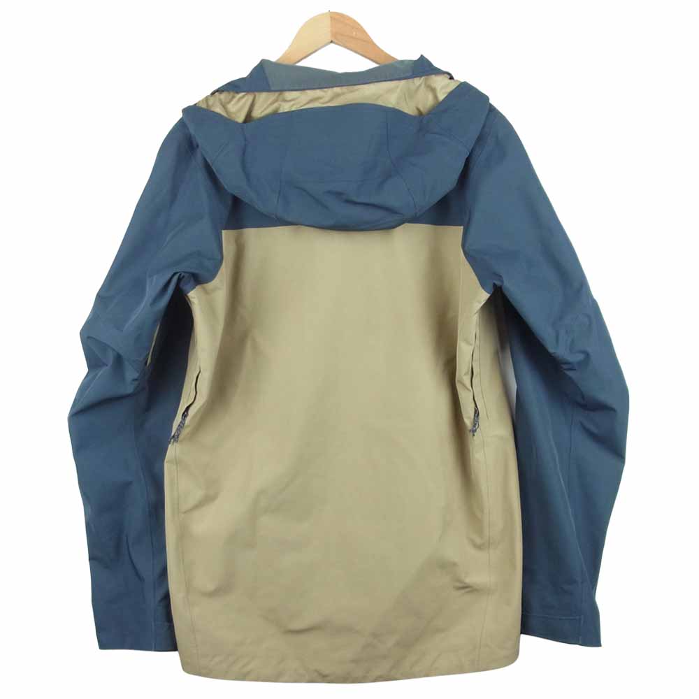 patagonia パタゴニア 17AW 31391 Powder Bowl Jacket GORE-TEX パウダー ボウル ゴアテックス ジャケット ネイビー系 ベージュ系 S【中古】