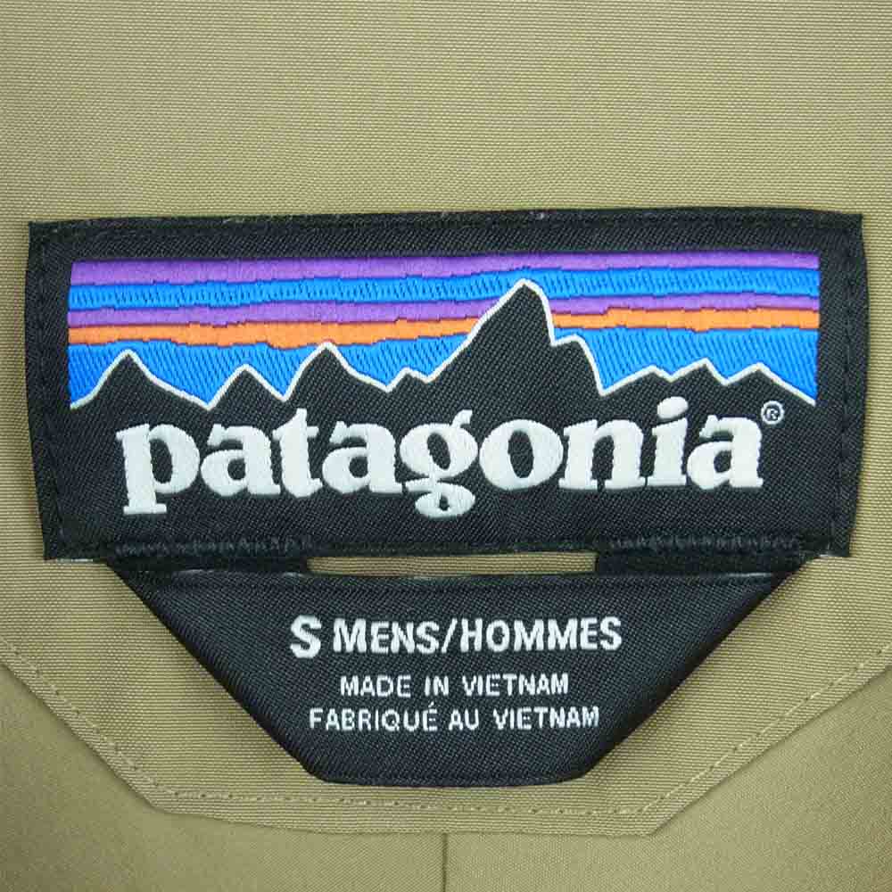 patagonia パタゴニア 17AW 31391 Powder Bowl Jacket GORE-TEX パウダー ボウル ゴアテックス ジャケット ネイビー系 ベージュ系 S【中古】