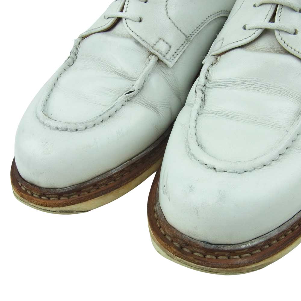 Paraboot パラブーツ 48484 CHAMBORD シャンボード レザー Uチップ ドレスシューズ ホワイト系 9F【中古 ...