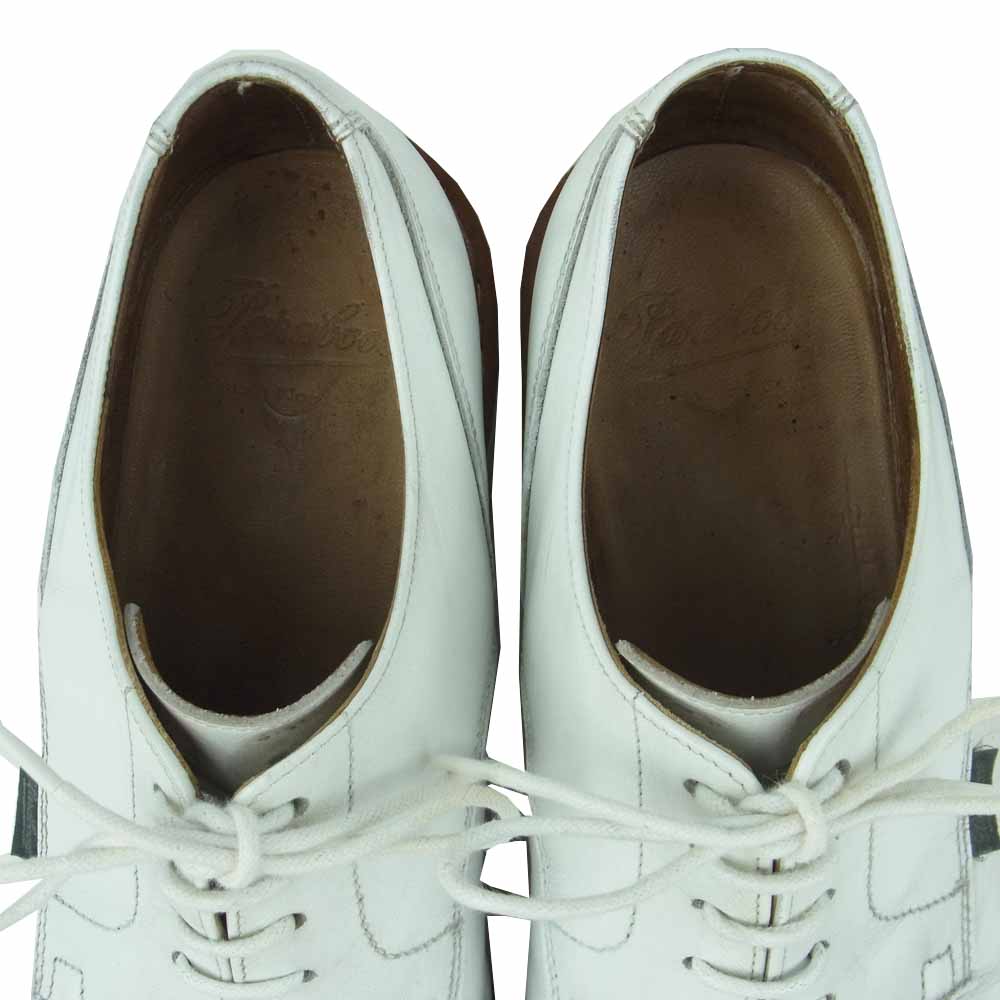 Paraboot パラブーツ 48484 CHAMBORD シャンボード レザー Uチップ ドレスシューズ ホワイト系 9F【中古 ...