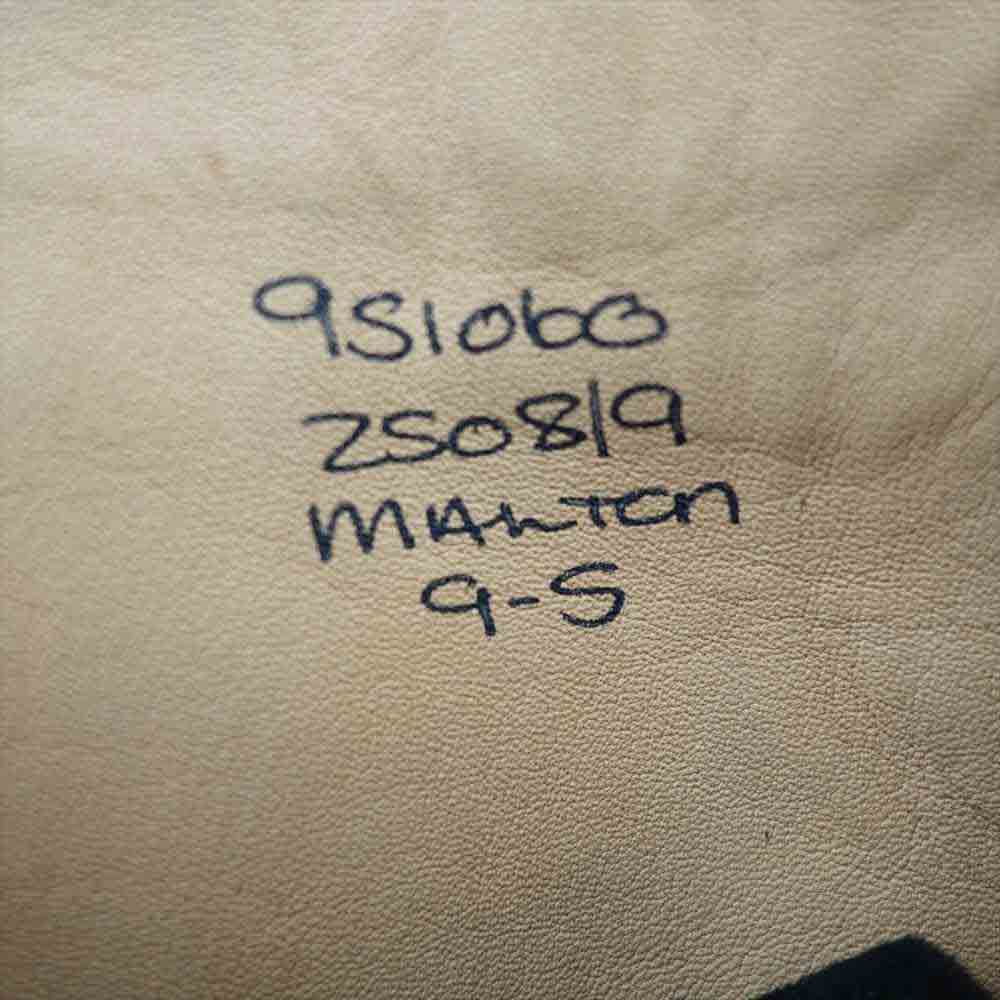 Tricker's トリッカーズ 250819 モルトン ブラックスエード ダイナイト ソール ブーツ ブラック系 9【新古品】【未使用】【中古】