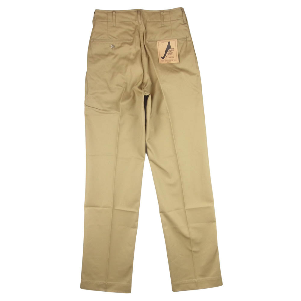 ANATOMICA アナトミカ 530-000-04 CHINO II コットン 日本製 チノ パンツ ベージュ系 28【新古品】【未使用】【中古】