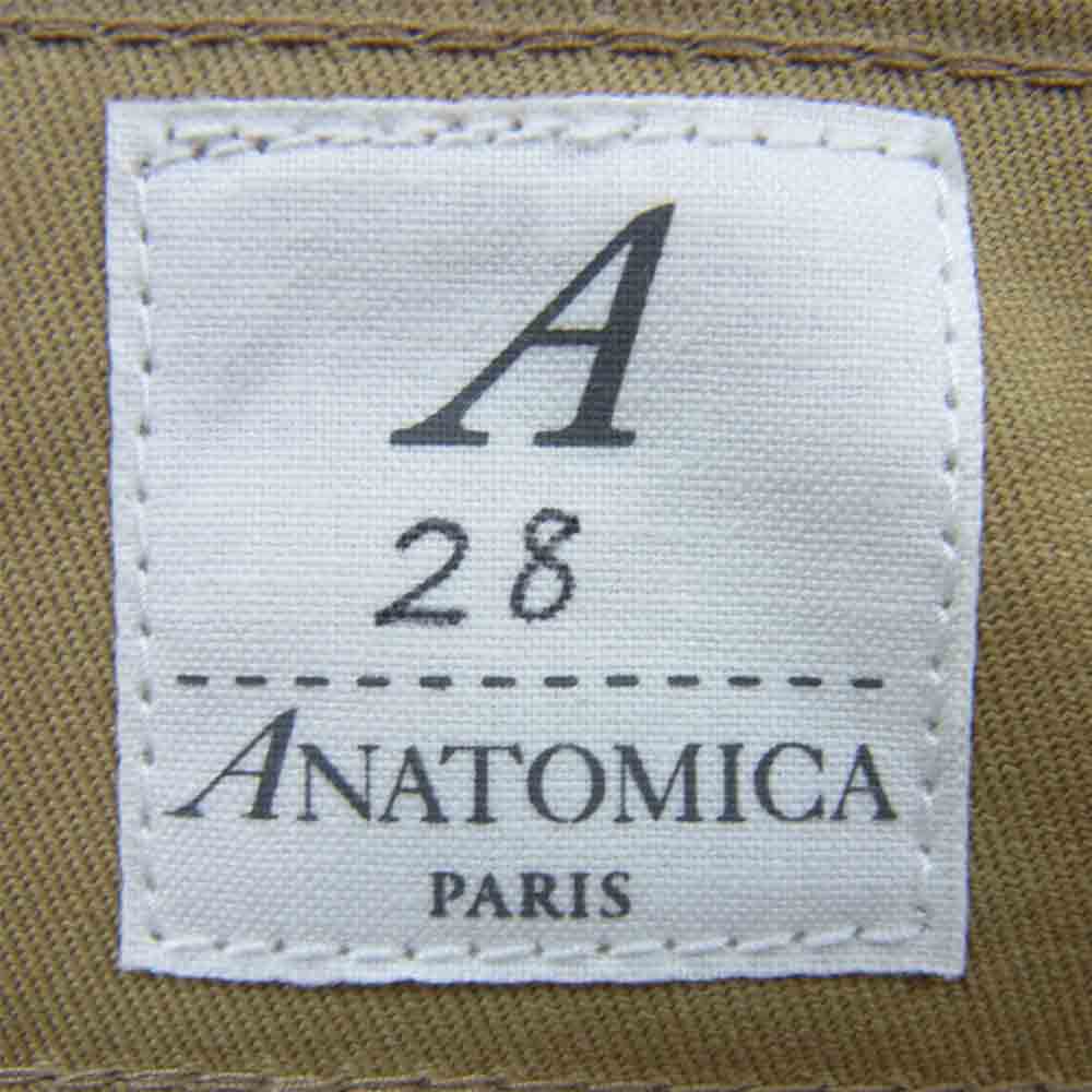 ANATOMICA アナトミカ 530-000-04 CHINO II コットン 日本製 チノ パンツ ベージュ系 28【新古品】【未使用】【中古】