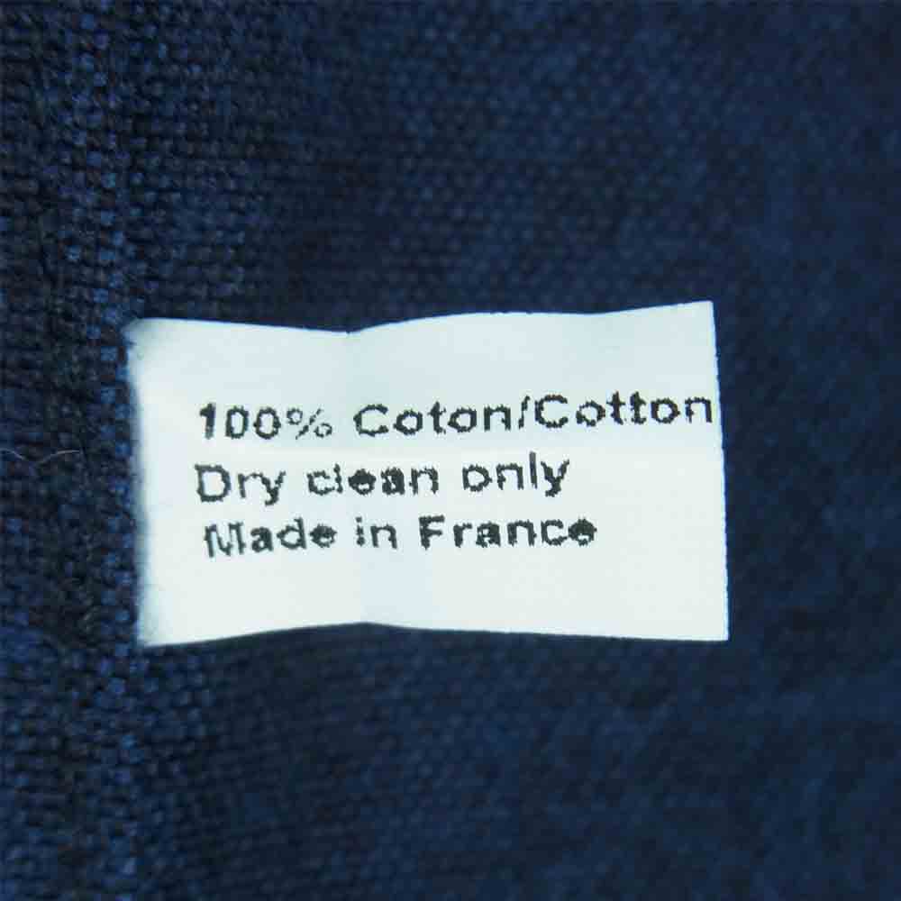 ANATOMICA アナトミカ 丸襟 カバーオールジャケット コットン フランス製 ダークネイビー系 S【中古】