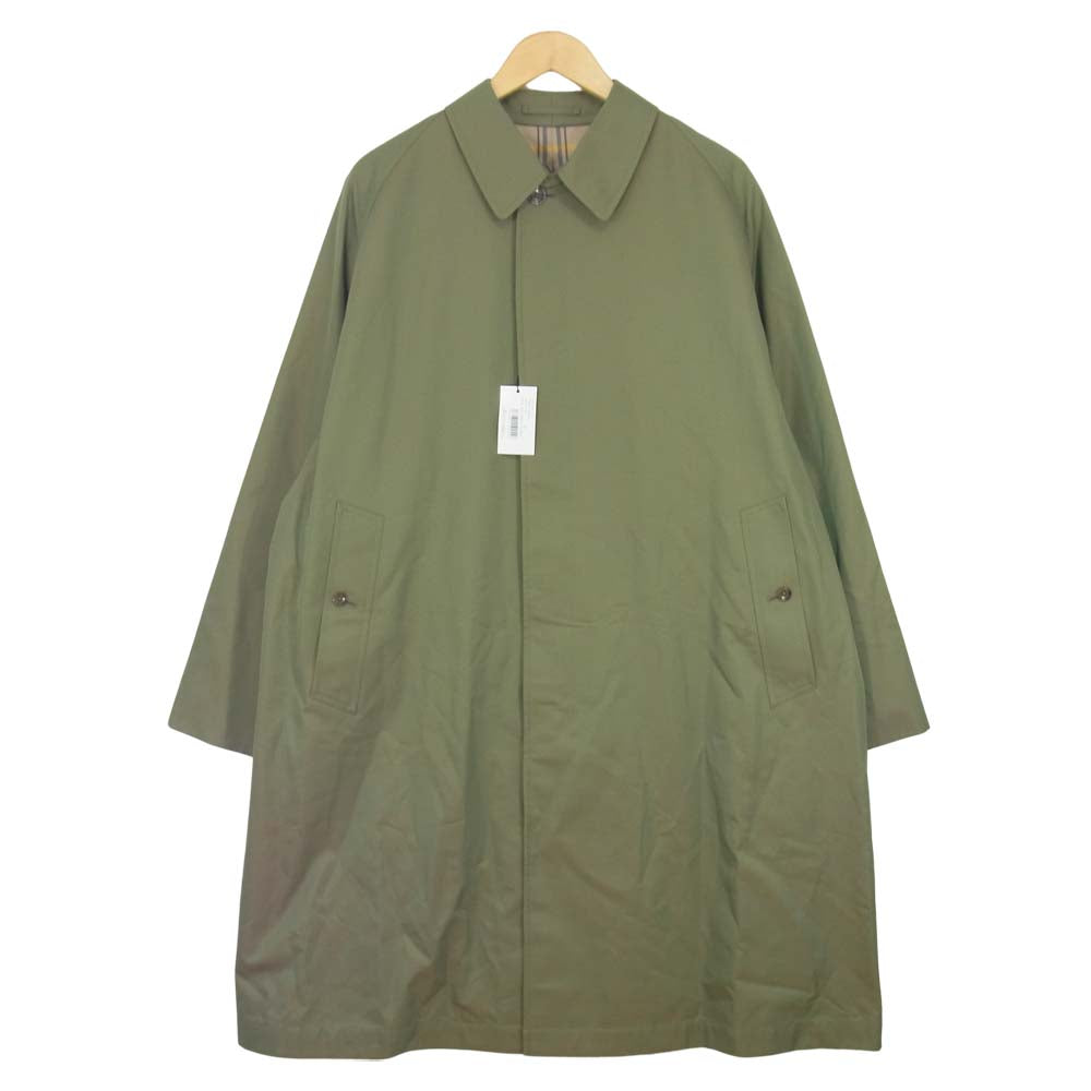 ANATOMICA アナトミカ 530-552-01 SINGLE RANGLAN 1 シングル ラグラン 1 コート カーキ系 50【新古品】【未使用】【中古】