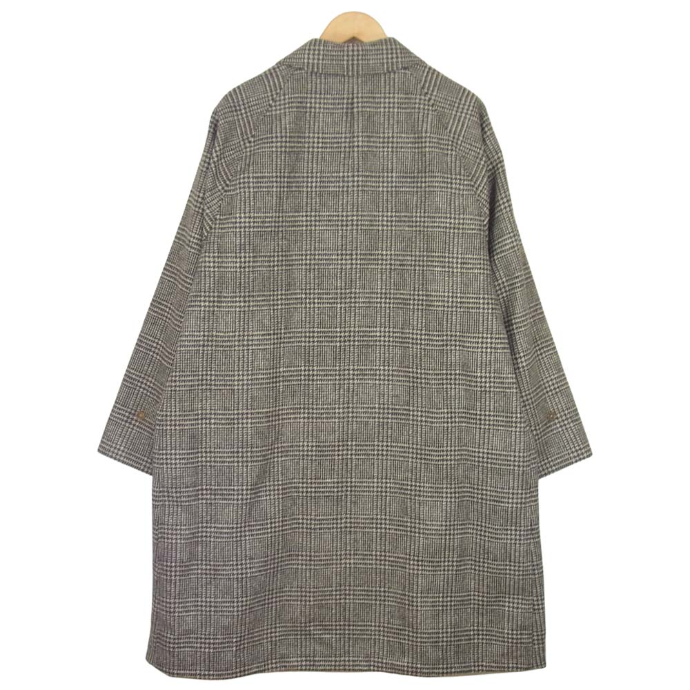 ANATOMICA アナトミカ 530-562-01 SINGLE RAGLAN II 高密度コットンギャバジン ウール リバーシブル シングルラグラン コート ブラウン系 46【新古品】【未使用】【中古】