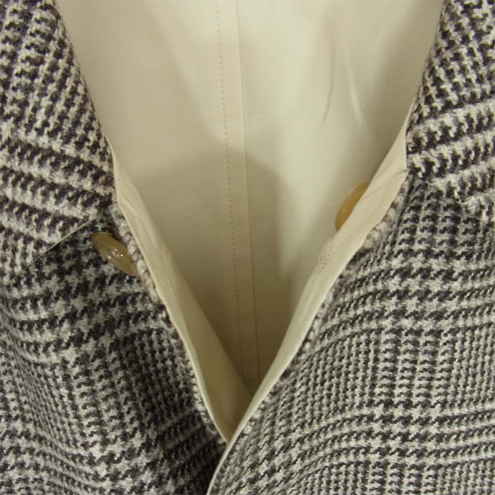 ANATOMICA アナトミカ 530-562-01 SINGLE RAGLAN II 高密度コットンギャバジン ウール リバーシブル シングルラグラン コート ブラウン系 46【新古品】【未使用】【中古】