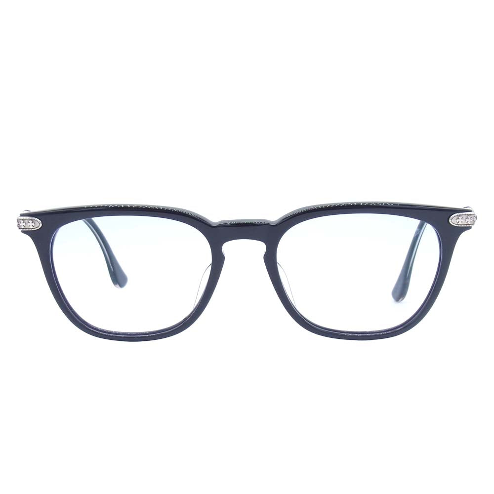 CHROME HEARTS クロムハーツ（原本無） GISS BK-SS CHプラス アイウェア 眼鏡 サングラス ブラック系【中古】