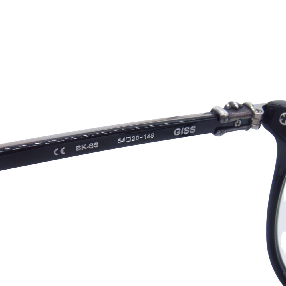 CHROME HEARTS クロムハーツ（原本無） GISS BK-SS CHプラス アイウェア 眼鏡 サングラス ブラック系【中古】
