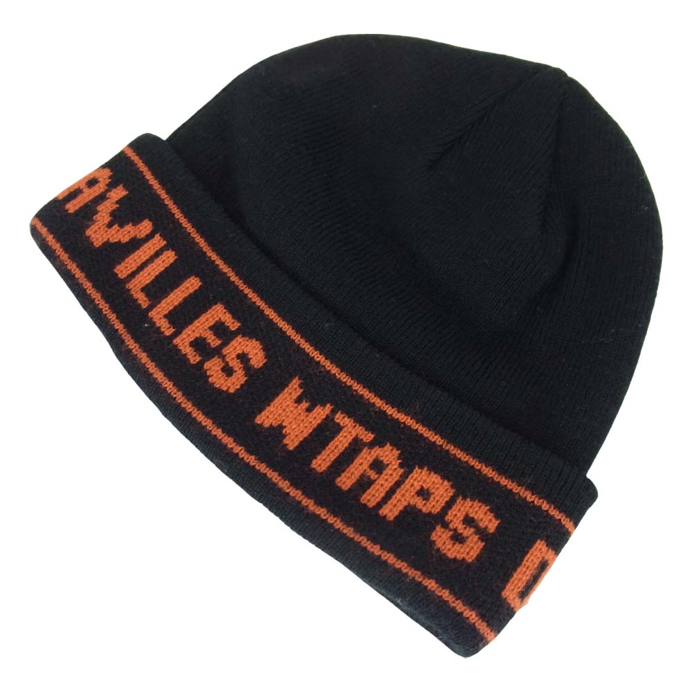 WTAPS ダブルタップス × NEWERA BEANIE ビーニー ニット帽  ブラック系 F【中古】