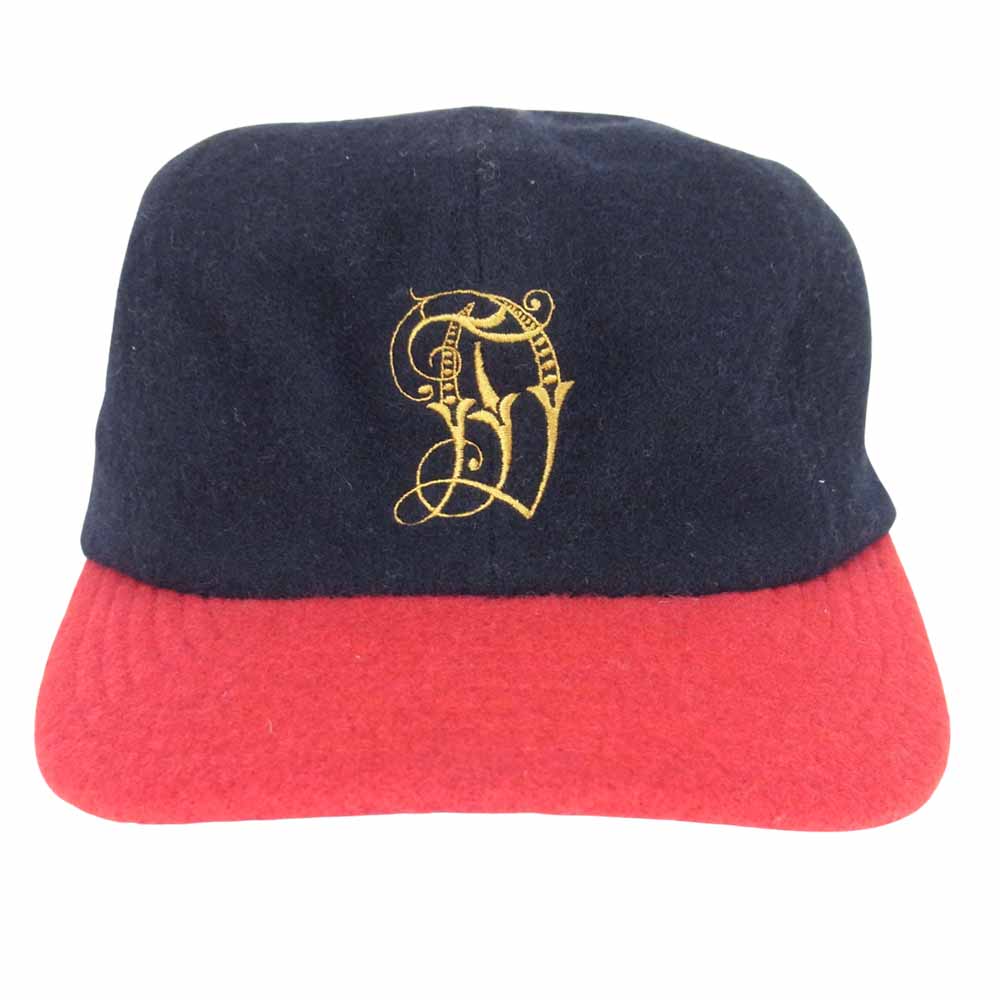 DESCENDANT ディセンダント WOOL CAP ウール キャップ ネイビー系 F【中古】